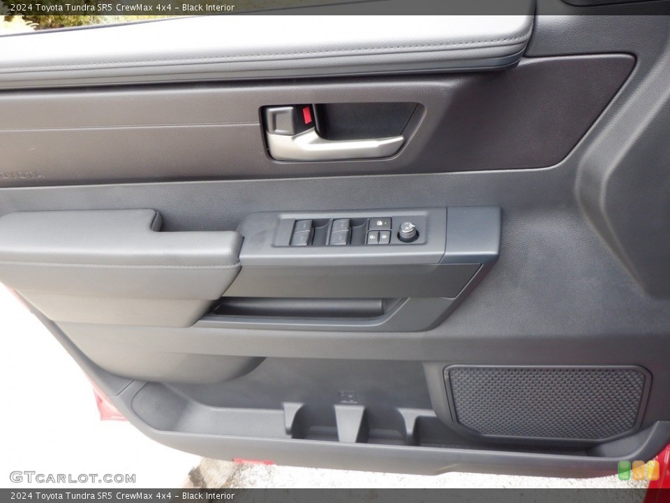 Black Interior Door Panel for the 2024 Toyota Tundra SR5 CrewMax 4x4 #146691942