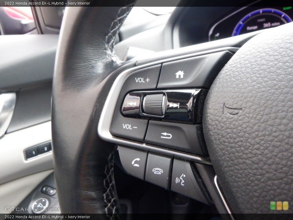 Ivory Interior Steering Wheel for the 2022 Honda Accord EX-L Hybrid #146692372