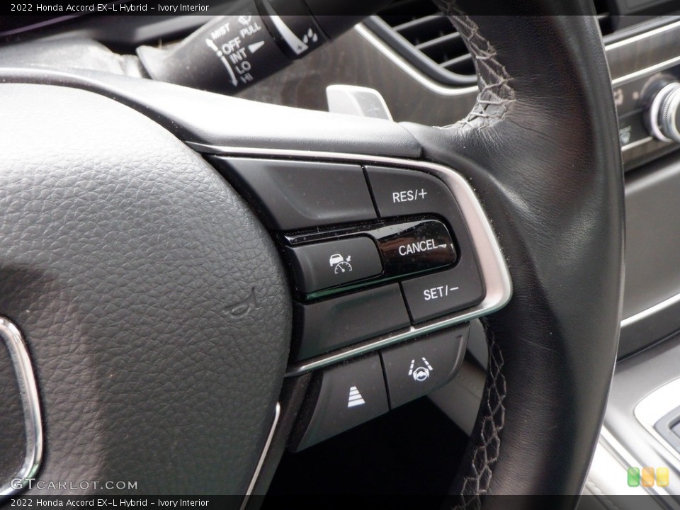 Ivory Interior Steering Wheel for the 2022 Honda Accord EX-L Hybrid #146692375