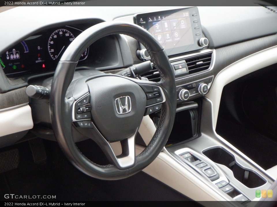 Ivory Interior Dashboard for the 2022 Honda Accord EX-L Hybrid #146692408
