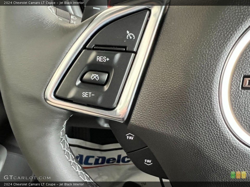 Jet Black Interior Steering Wheel for the 2024 Chevrolet Camaro LT Coupe #146693153