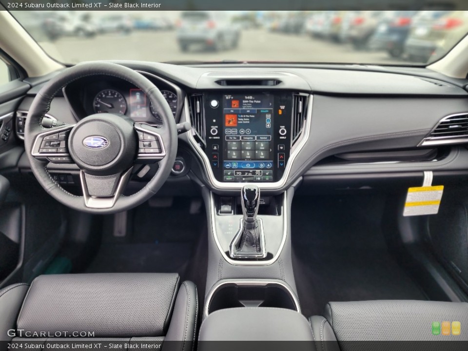 Slate Black Interior Dashboard for the 2024 Subaru Outback Limited XT #146693198