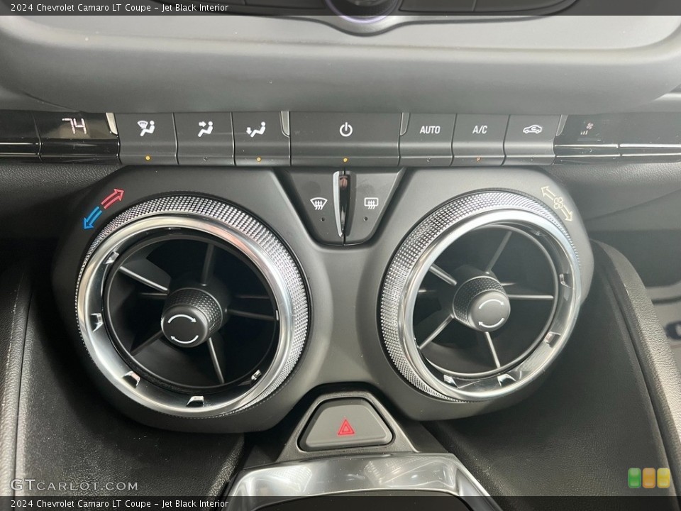 Jet Black Interior Controls for the 2024 Chevrolet Camaro LT Coupe #146693264