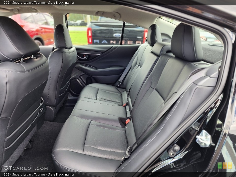 Slate Black Interior Rear Seat for the 2024 Subaru Legacy Touring #146693516