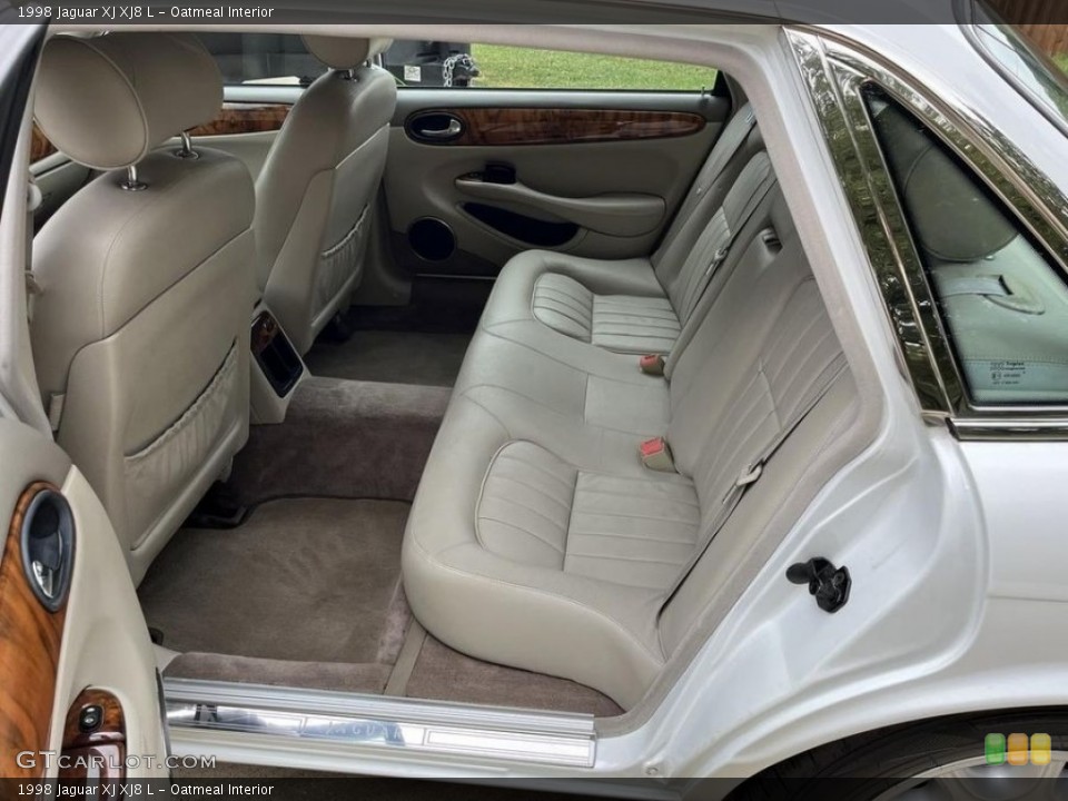 Oatmeal Interior Rear Seat for the 1998 Jaguar XJ XJ8 L #146694194