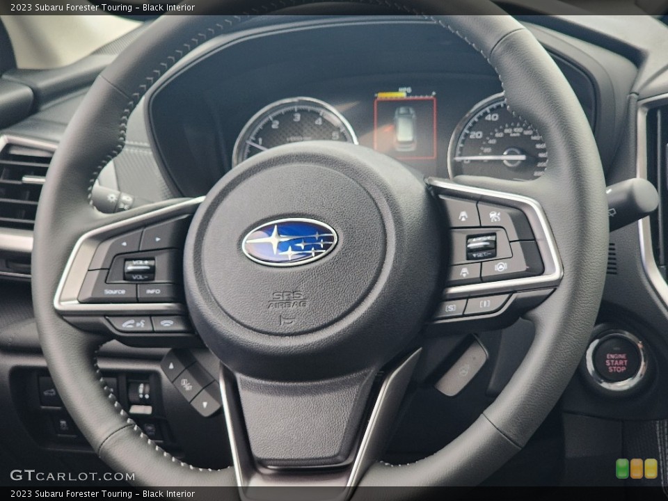 Black Interior Steering Wheel for the 2023 Subaru Forester Touring #146694578