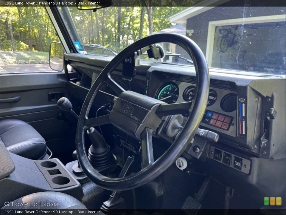 Black Interior Dashboard for the 1991 Land Rover Defender 90 Hardtop #146694638