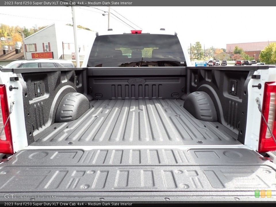 Medium Dark Slate Interior Trunk for the 2023 Ford F250 Super Duty XLT Crew Cab 4x4 #146694788