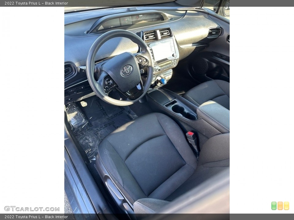 Black 2022 Toyota Prius Interiors