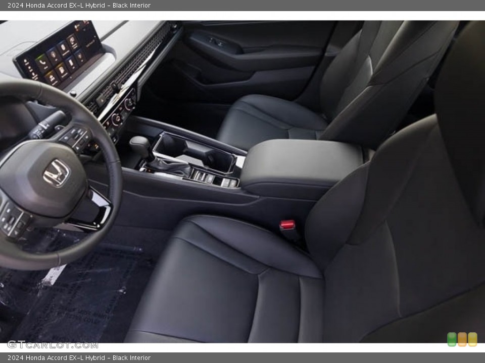Black Interior Front Seat for the 2024 Honda Accord EX-L Hybrid #146695781