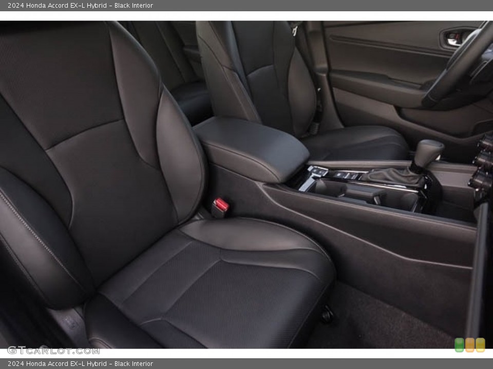 Black Interior Front Seat for the 2024 Honda Accord EX-L Hybrid #146696042