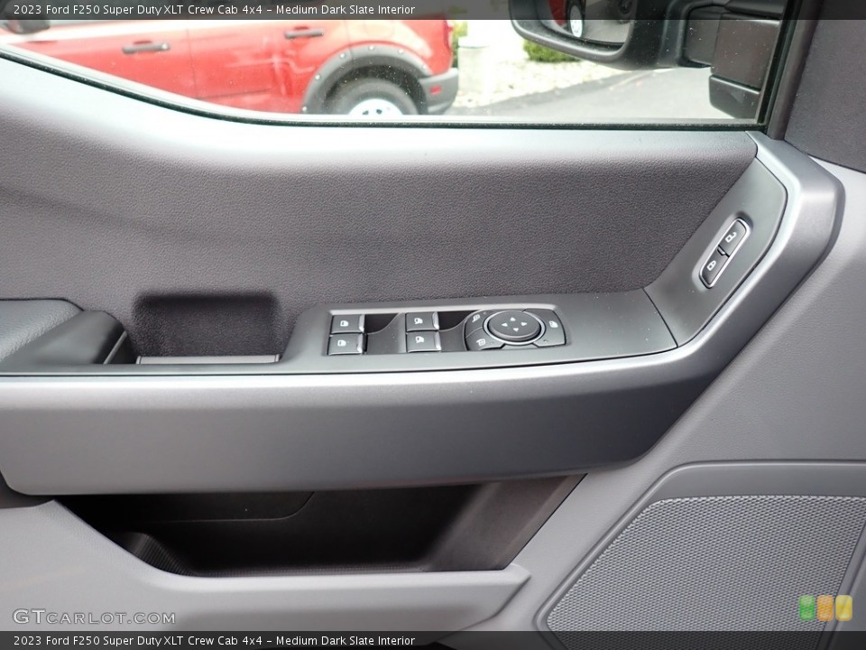 Medium Dark Slate Interior Door Panel for the 2023 Ford F250 Super Duty XLT Crew Cab 4x4 #146696093