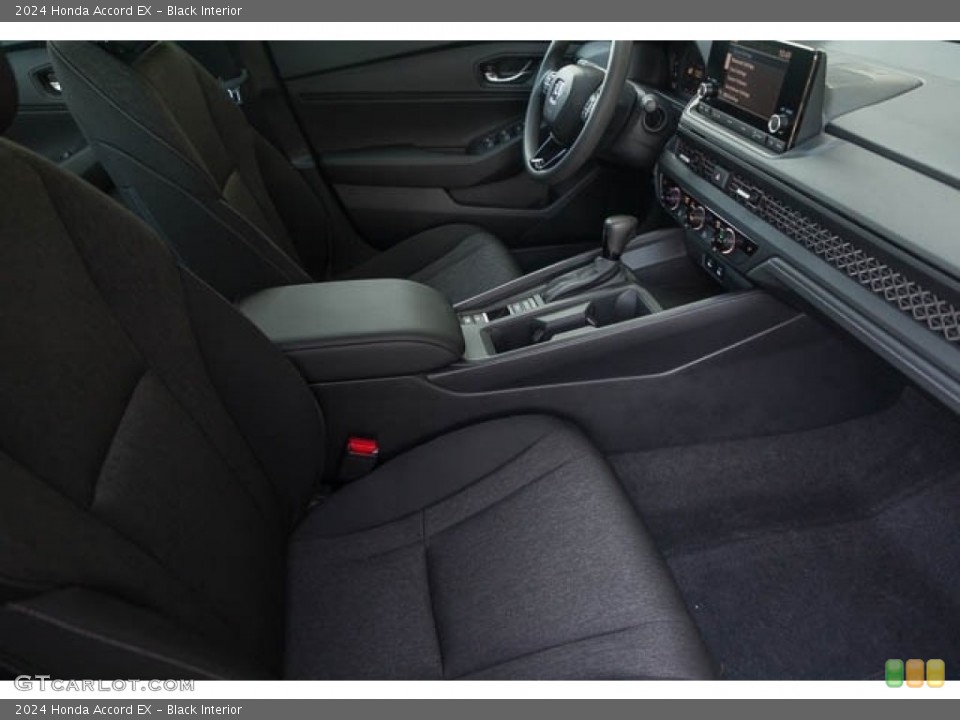 Black Interior Front Seat for the 2024 Honda Accord EX #146696564