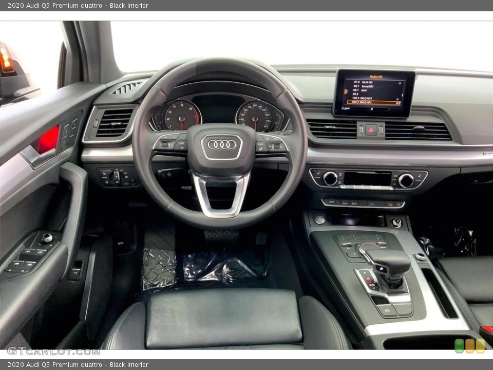 Black Interior Dashboard for the 2020 Audi Q5 Premium quattro #146697372