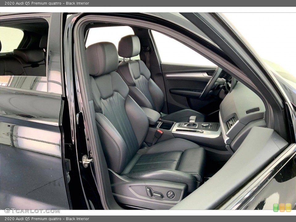 Black Interior Front Seat for the 2020 Audi Q5 Premium quattro #146697414