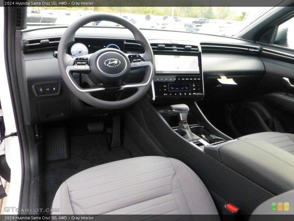 Gray Interior Photo for the 2024 Hyundai Santa Cruz SEL AWD #146697477