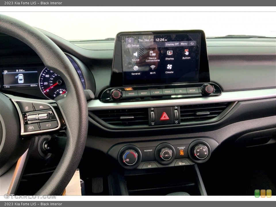Black Interior Controls for the 2023 Kia Forte LXS #146697540