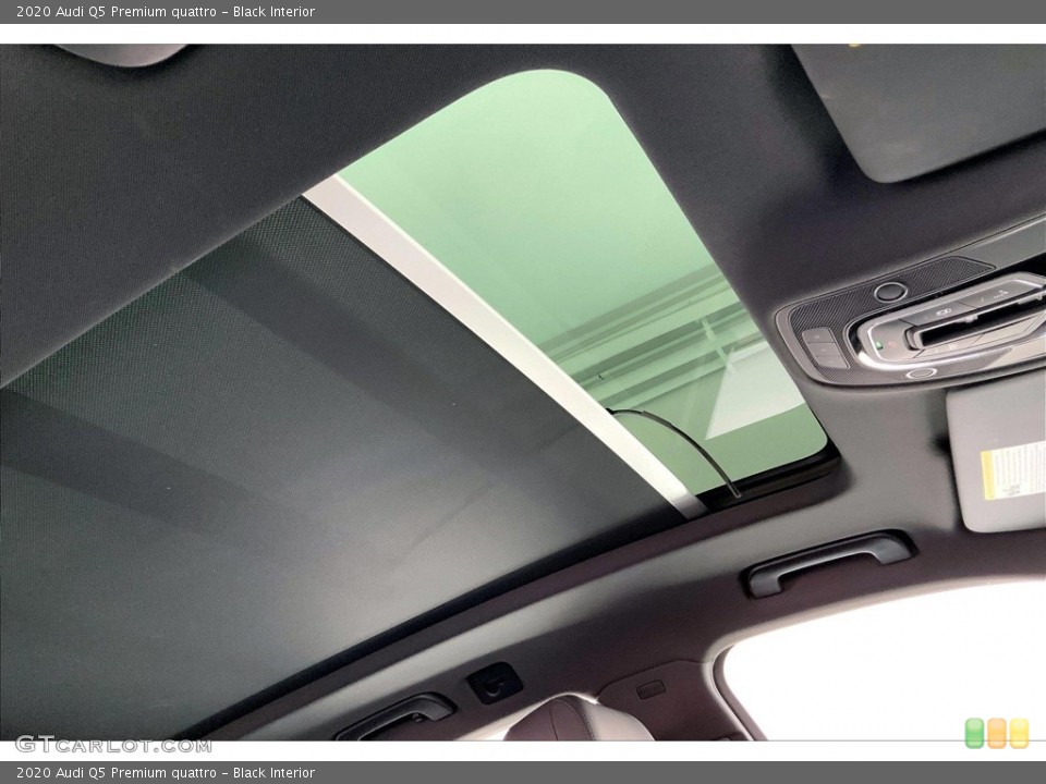 Black Interior Sunroof for the 2020 Audi Q5 Premium quattro #146697834