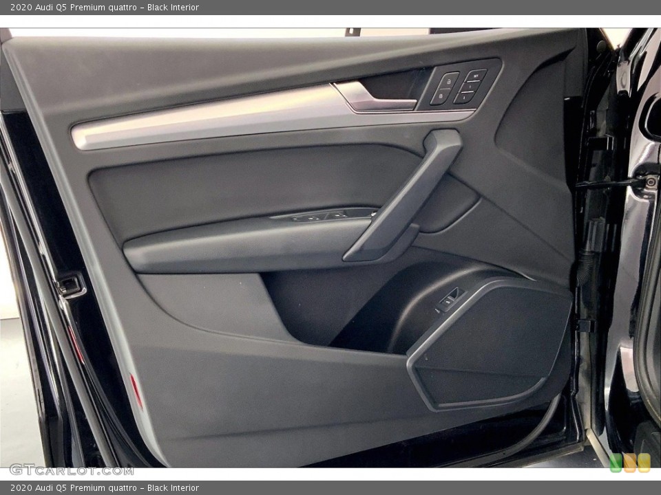 Black Interior Door Panel for the 2020 Audi Q5 Premium quattro #146697855