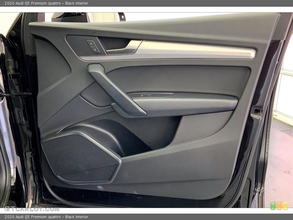 Black Interior Door Panel for the 2020 Audi Q5 Premium quattro #146697879