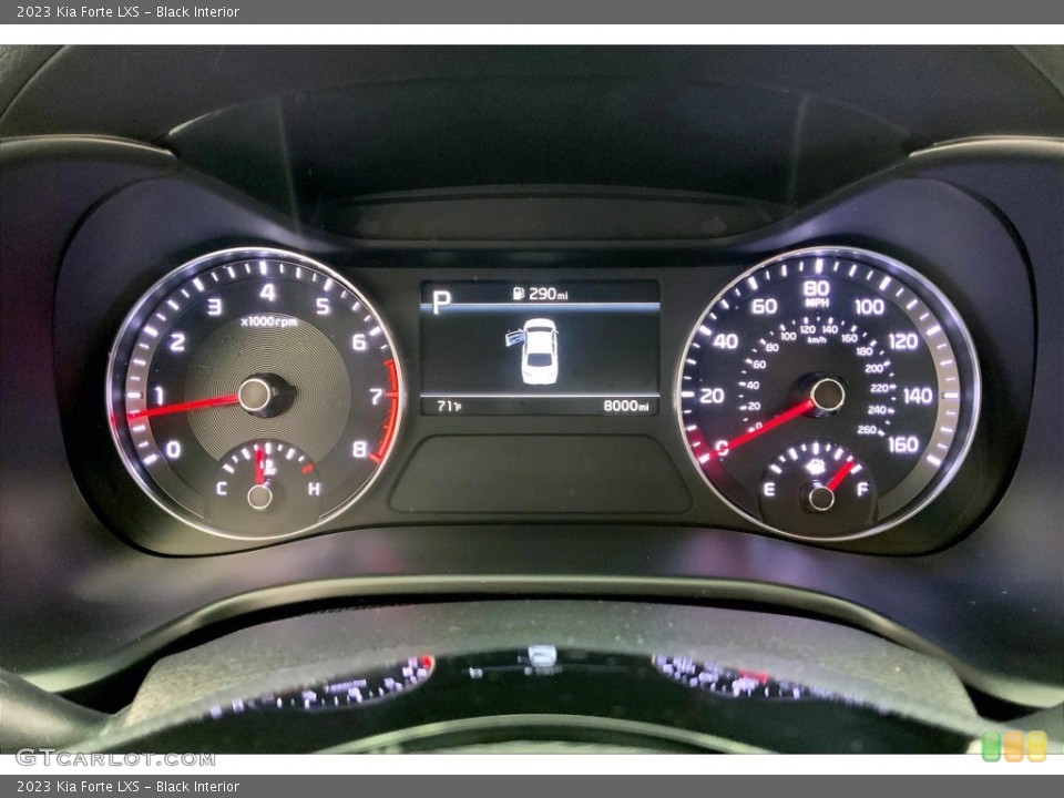 Black Interior Gauges for the 2023 Kia Forte LXS #146697924