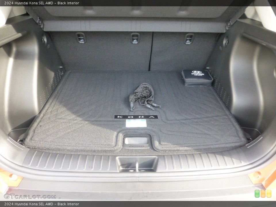 Black Interior Trunk for the 2024 Hyundai Kona SEL AWD #146698152