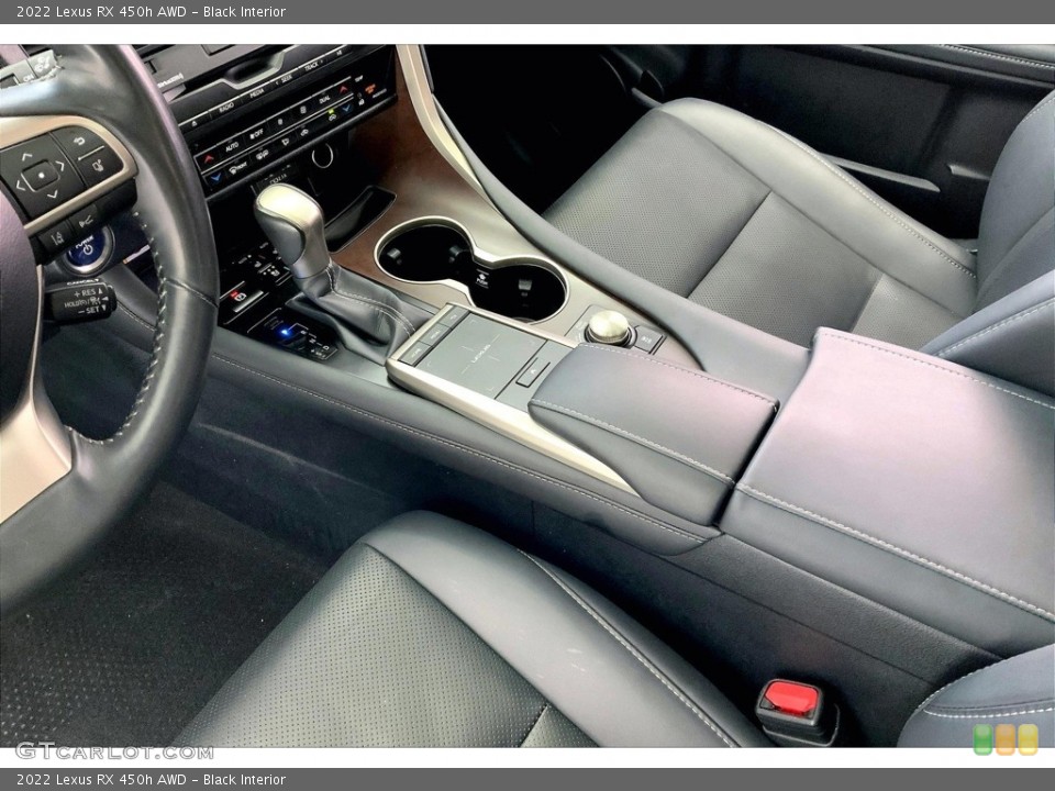 Black Interior Controls for the 2022 Lexus RX 450h AWD #146698611