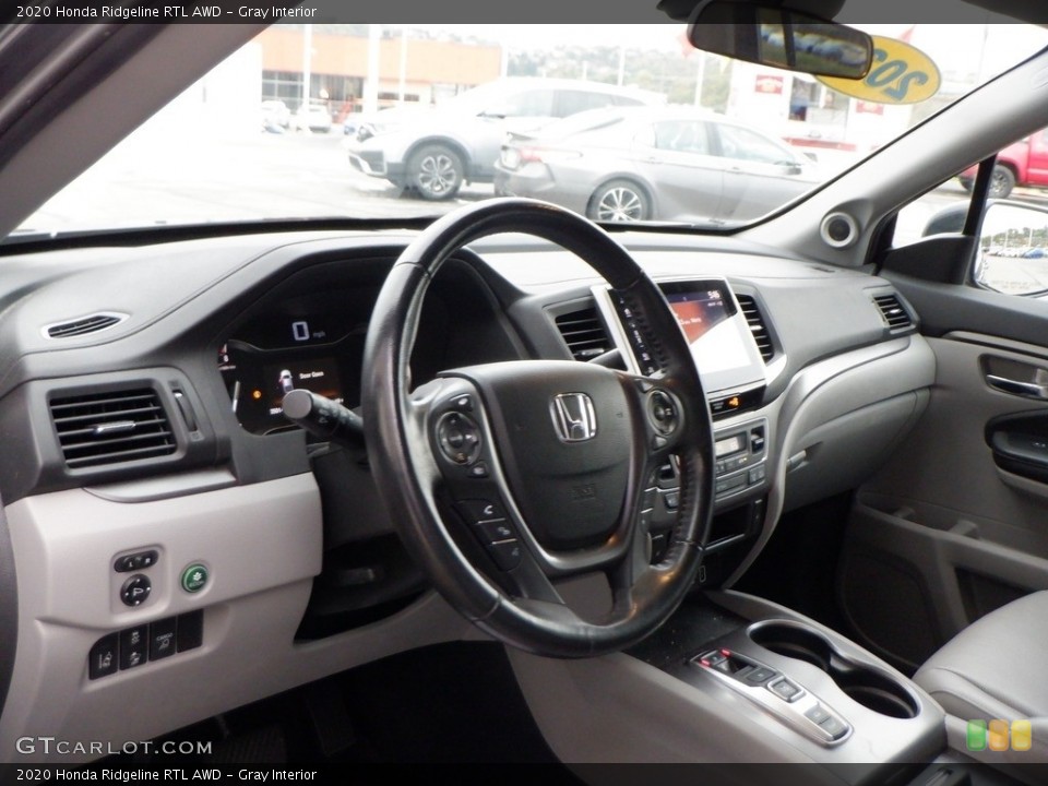 Gray Interior Dashboard for the 2020 Honda Ridgeline RTL AWD #146698731