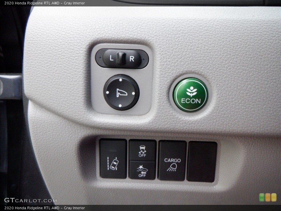 Gray Interior Controls for the 2020 Honda Ridgeline RTL AWD #146698854