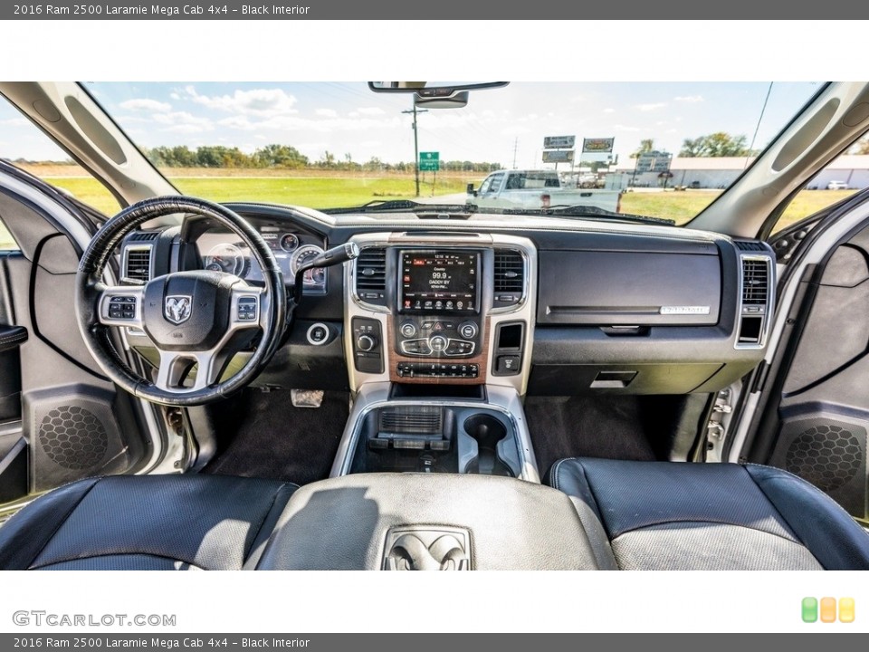 Black Interior Photo for the 2016 Ram 2500 Laramie Mega Cab 4x4 #146698857