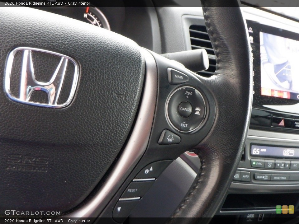 Gray Interior Steering Wheel for the 2020 Honda Ridgeline RTL AWD #146699031