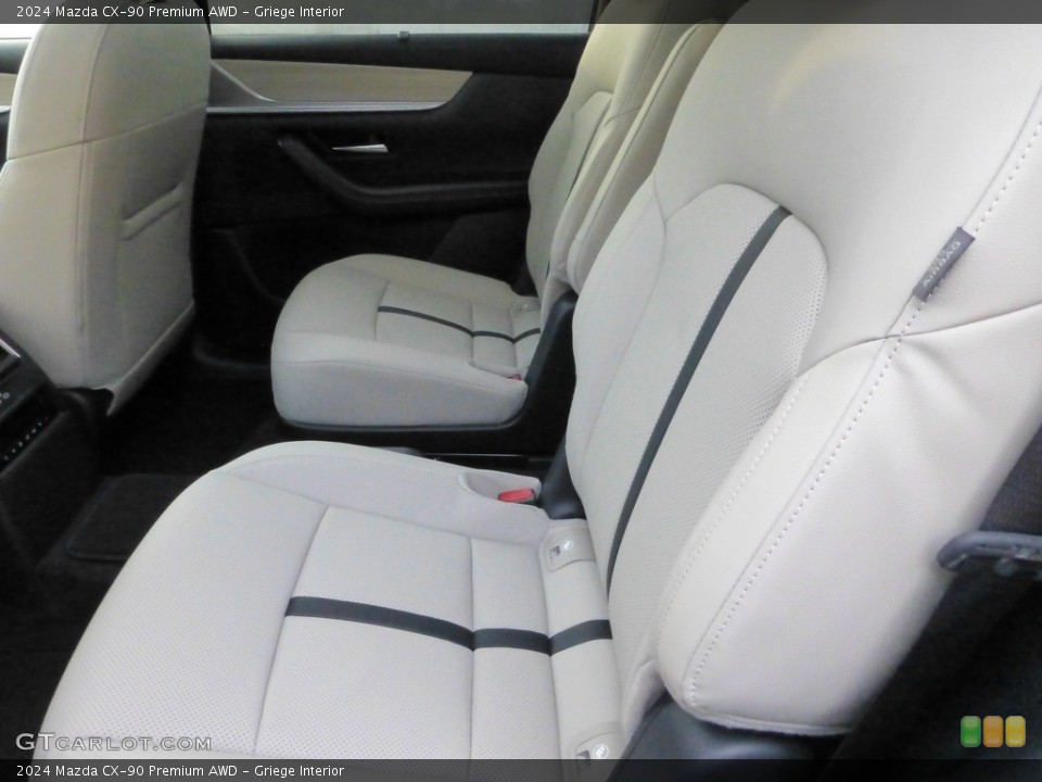 Griege Interior Rear Seat for the 2024 Mazda CX-90 Premium AWD #146699208