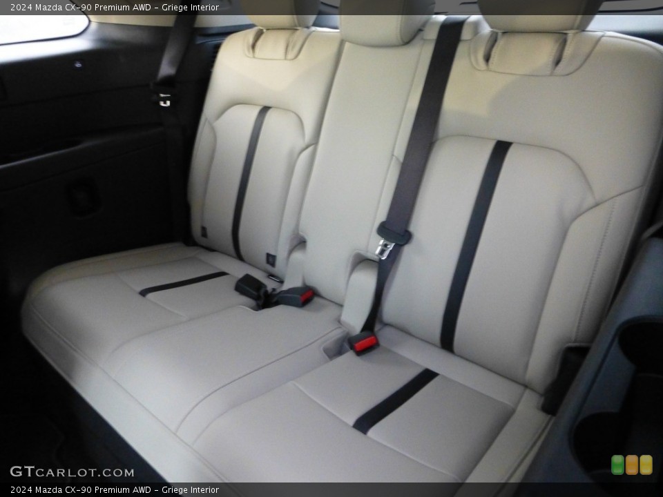 Griege Interior Rear Seat for the 2024 Mazda CX-90 Premium AWD #146699226