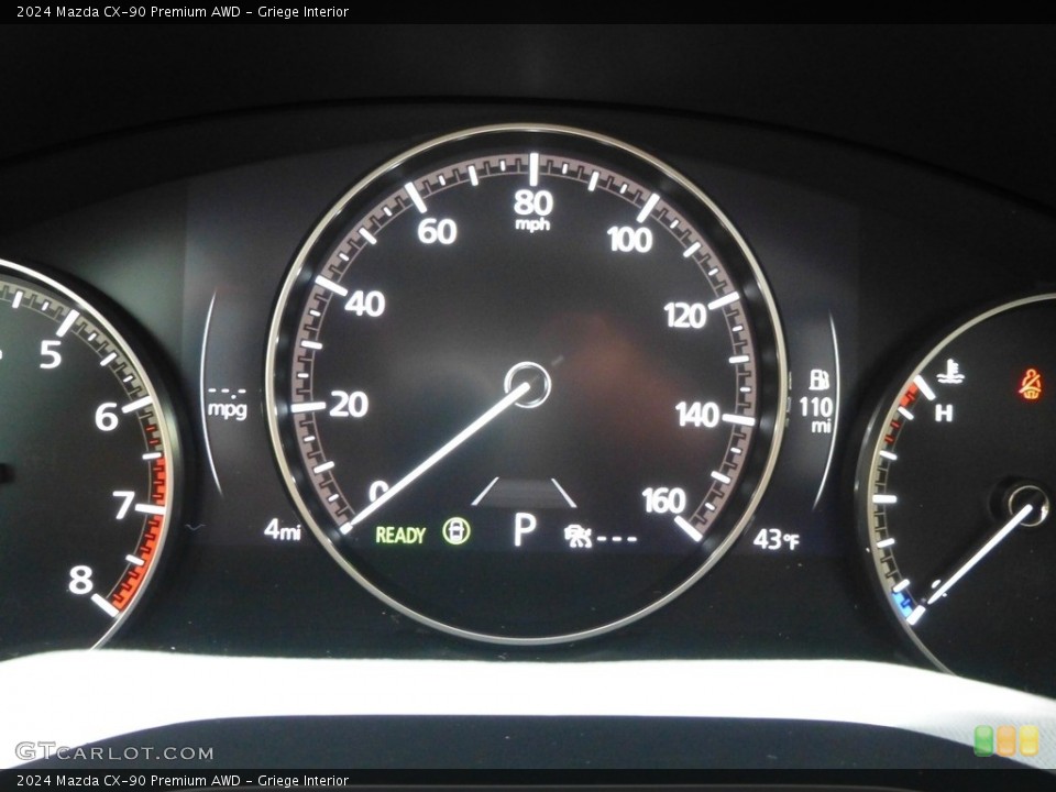 Griege Interior Gauges for the 2024 Mazda CX-90 Premium AWD #146699322
