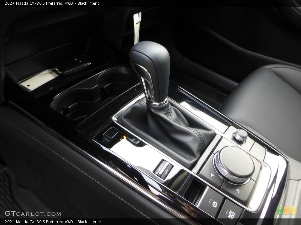 Black Interior Transmission for the 2024 Mazda CX-30 S Preferred AWD #146699595