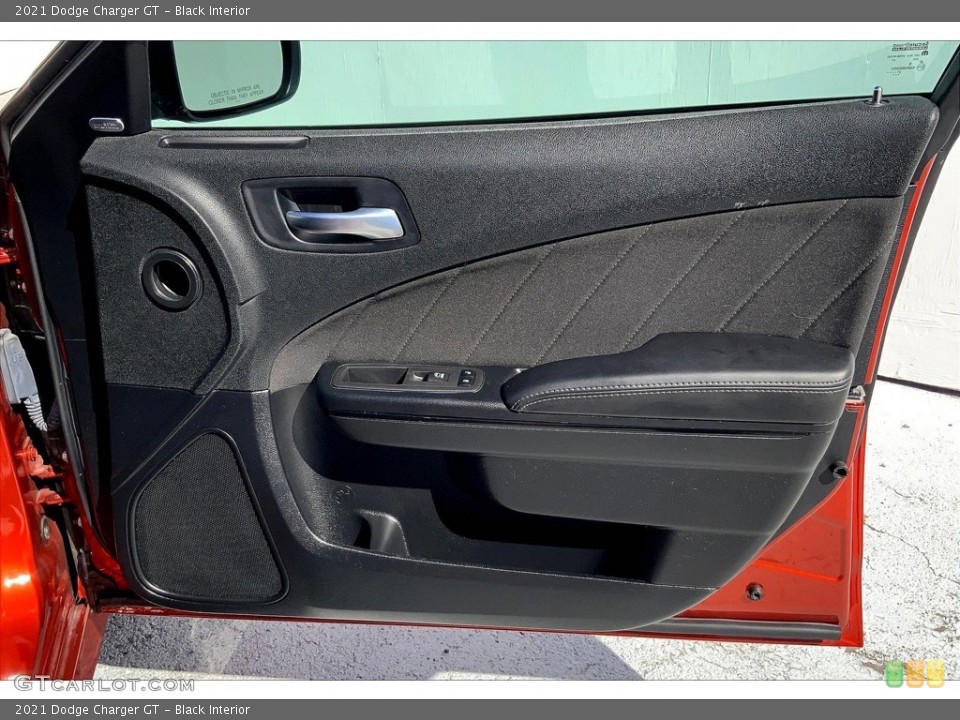 Black Interior Door Panel for the 2021 Dodge Charger GT #146699619