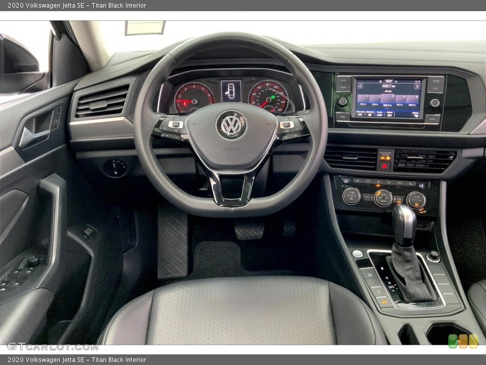 Titan Black Interior Dashboard for the 2020 Volkswagen Jetta SE #146699691