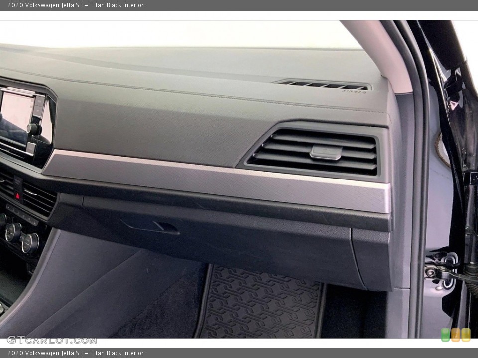 Titan Black Interior Dashboard for the 2020 Volkswagen Jetta SE #146699859