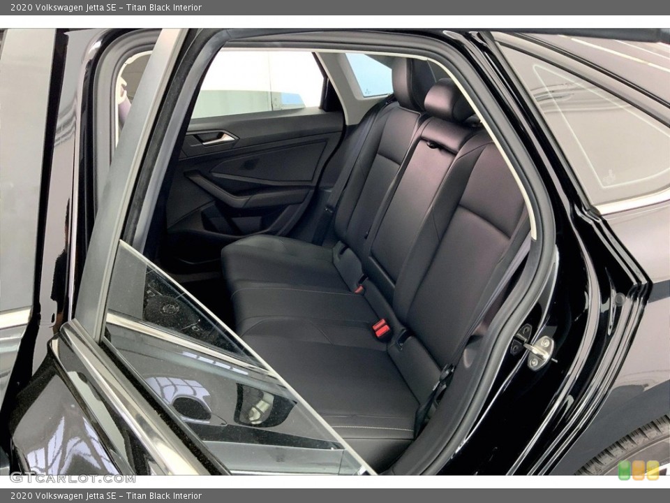 Titan Black Interior Rear Seat for the 2020 Volkswagen Jetta SE #146699898
