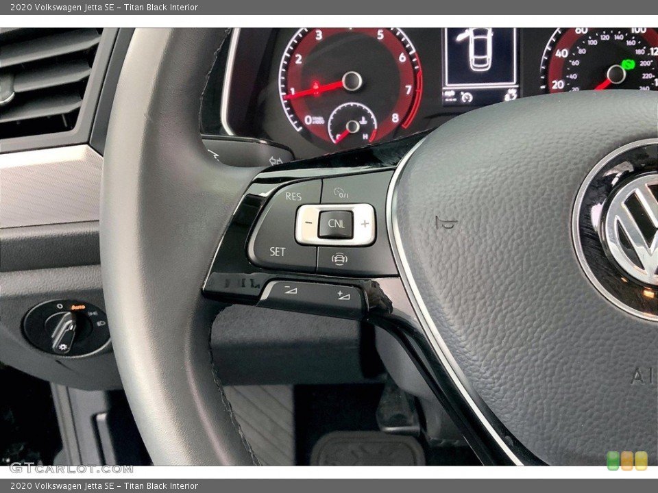 Titan Black Interior Steering Wheel for the 2020 Volkswagen Jetta SE #146699910