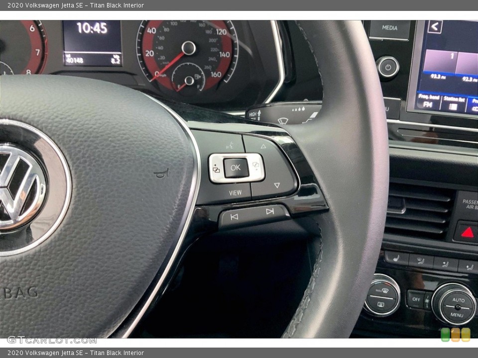 Titan Black Interior Steering Wheel for the 2020 Volkswagen Jetta SE #146699922