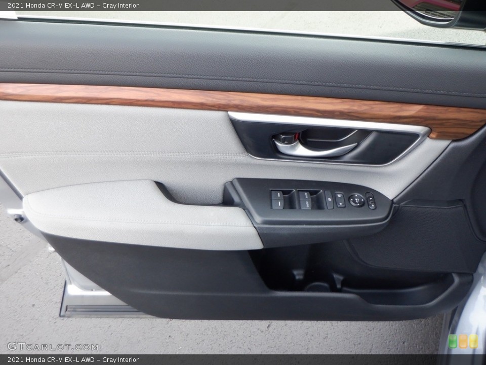 Gray Interior Door Panel for the 2021 Honda CR-V EX-L AWD #146699940