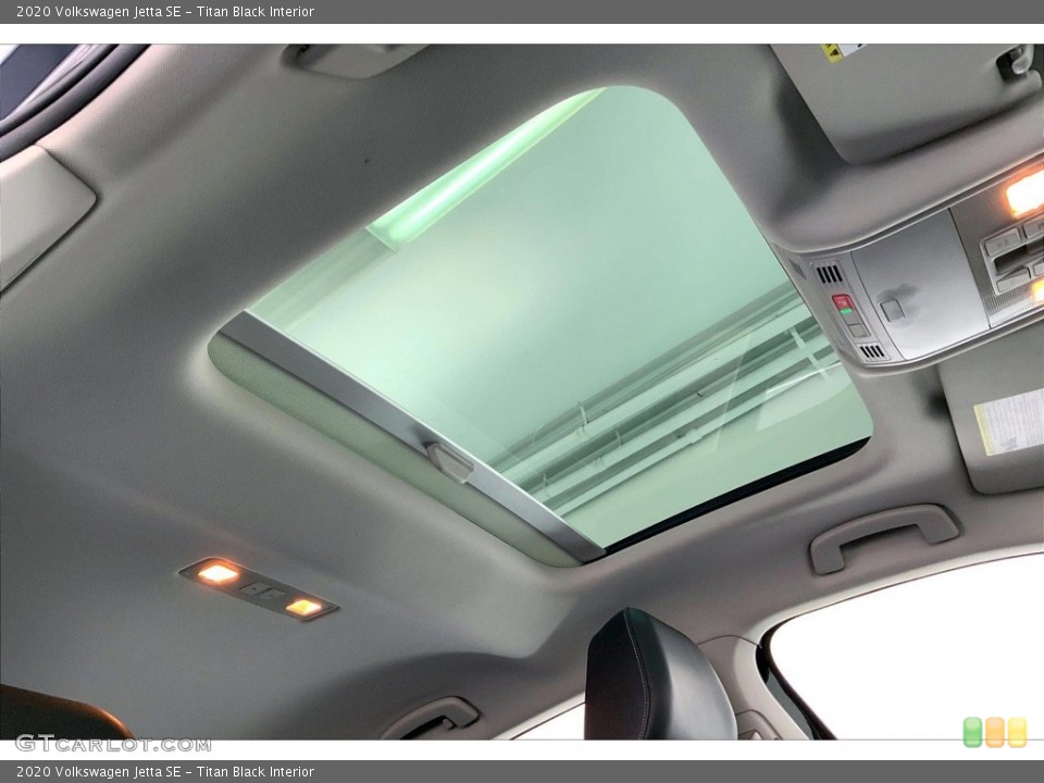 Titan Black Interior Sunroof for the 2020 Volkswagen Jetta SE #146699967