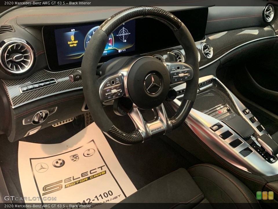 Black Interior Dashboard for the 2020 Mercedes-Benz AMG GT 63 S #146700279