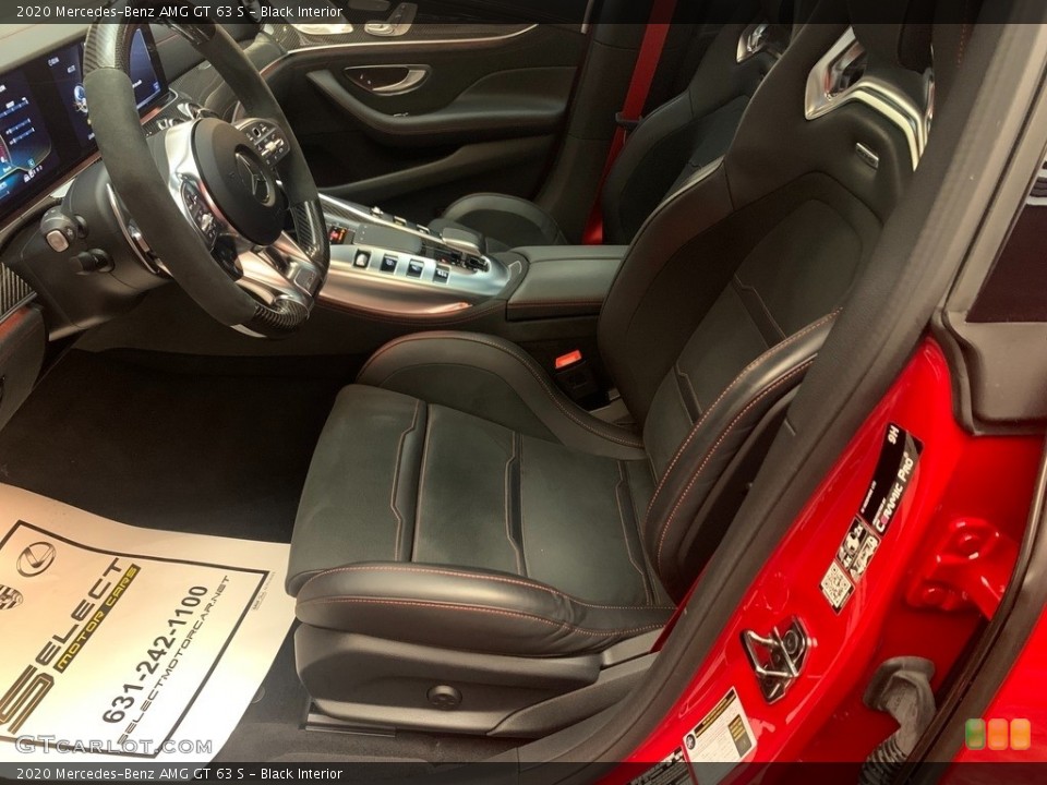 Black Interior Front Seat for the 2020 Mercedes-Benz AMG GT 63 S #146700286
