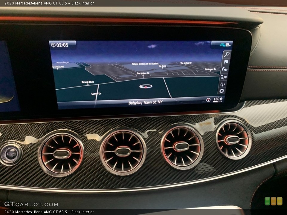 Black Interior Navigation for the 2020 Mercedes-Benz AMG GT 63 S #146700300