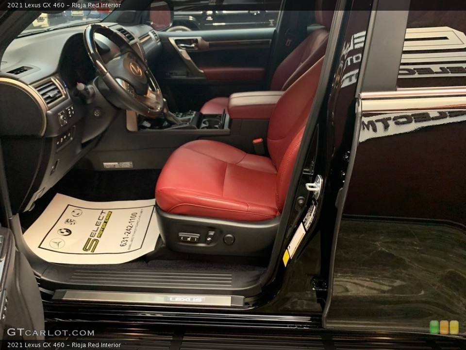 Rioja Red Interior Front Seat for the 2021 Lexus GX 460 #146700459