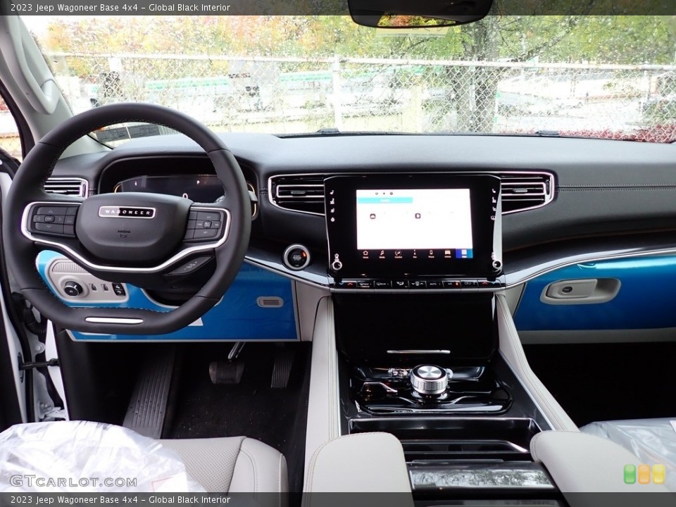 Global Black Interior Dashboard for the 2023 Jeep Wagoneer Base 4x4 #146701324