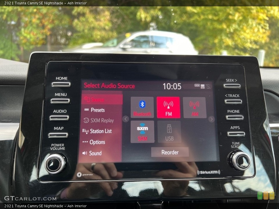 Ash Interior Controls for the 2021 Toyota Camry SE Nightshade #146702197