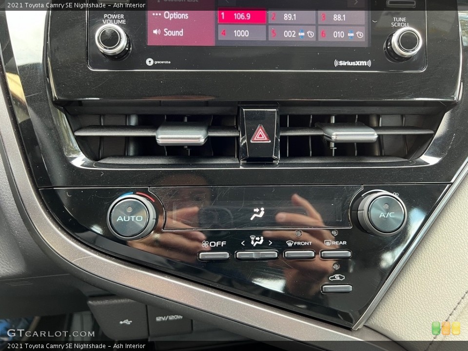 Ash Interior Controls for the 2021 Toyota Camry SE Nightshade #146702233